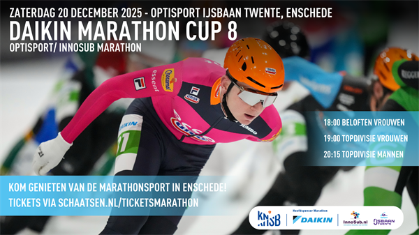 Holland Cup 3 en Optisport/Innosub Marathon in Enschede